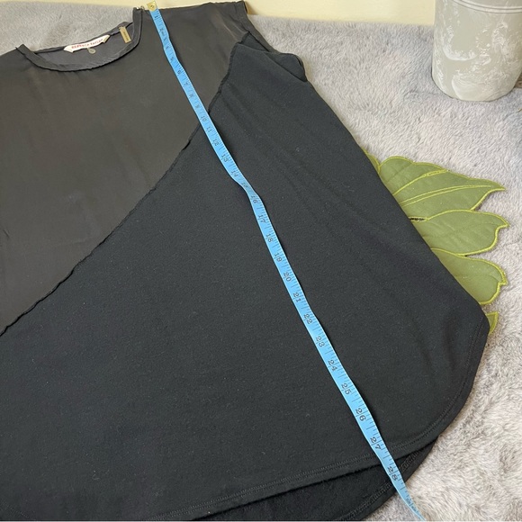 Rebecca Taylor Black Silk and Modal Blouse - Small - Picture 8 of 8